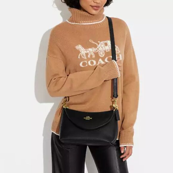 Coach Clara shoulder bag in Black - Picture 12 of 15